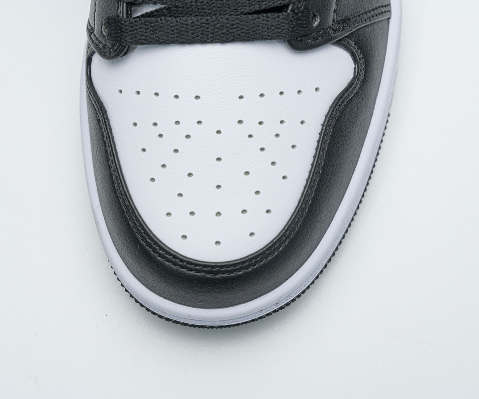 Nike Air Jordan 1 Mid WHITE SHADOW Black 554724 073 12