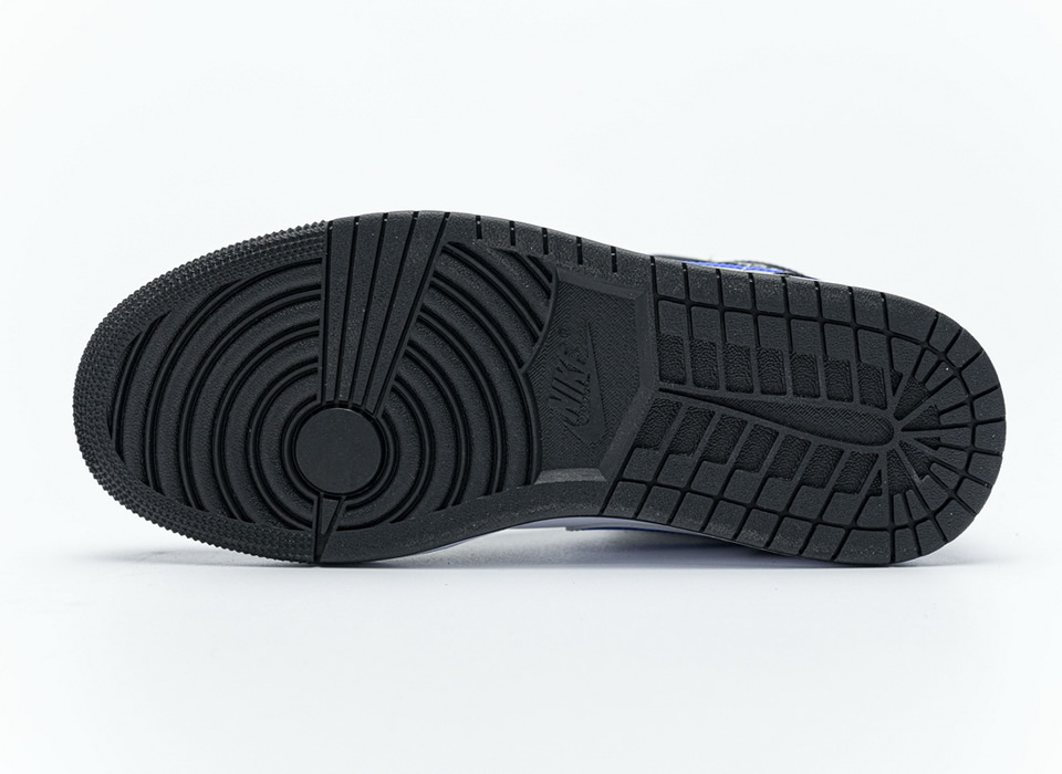 Nike Air Jordan 1 Mid Astronomy Blue 554724 084 9 - kickbulk.co