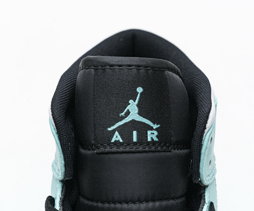 Nike Air Jordan 1 Mid Island Green 554724 132 10 - kickbulk.co