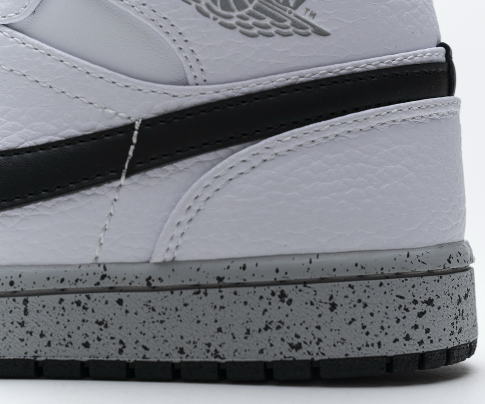 Nike Air Jordan 1 Mid Gs White Cement 554725 115 16 - kickbulk.co