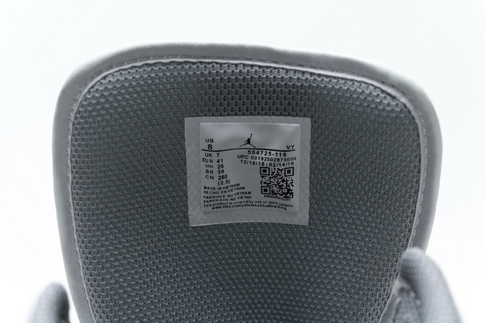 Nike Air Jordan 1 Mid Gs White Cement 554725 115 19 - kickbulk.co