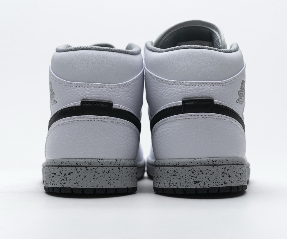 Nike Air Jordan 1 Mid Gs White Cement 554725 115 7 - kickbulk.co