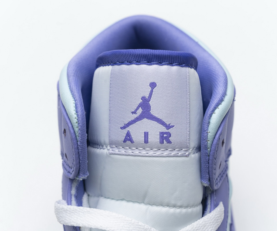 Nike Air Jordan 1 Mid Purple Aqua Blue 554725 500 10 - kickbulk.co