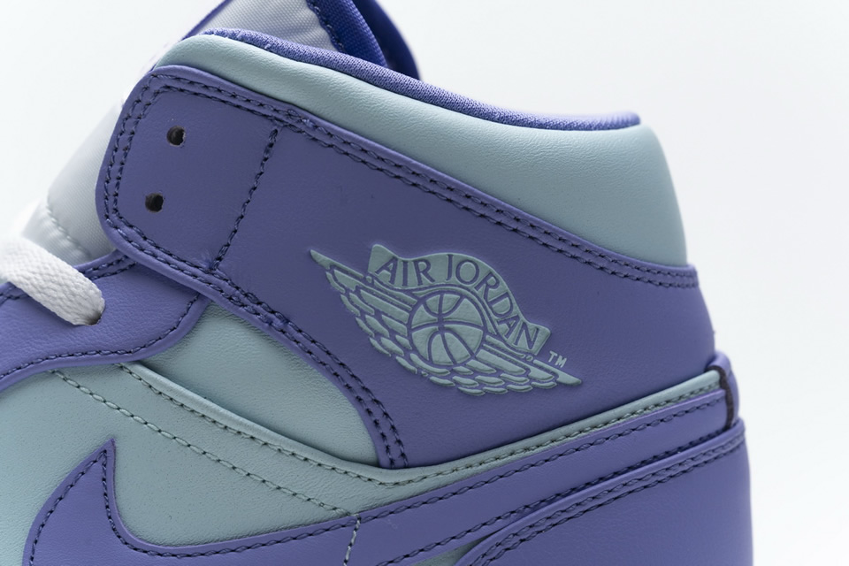 Nike Air Jordan 1 Mid Purple Aqua Blue 554725 500 18 - kickbulk.co
