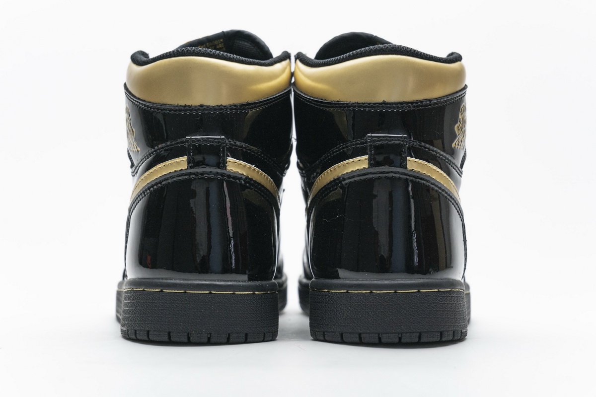 Air Jordan 1 High Og Black Gold Patent Leather New Release Date 555088 032 13 - kickbulk.co