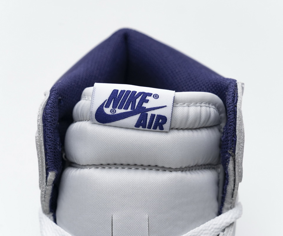 Nike Air Jordan 1 Retro High Og White Purple 555088 115 10 - kickbulk.co