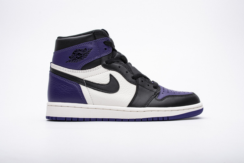 Nike Air Jordan 1 Og High Retro Court Purple 555088 501 3 - kickbulk.co