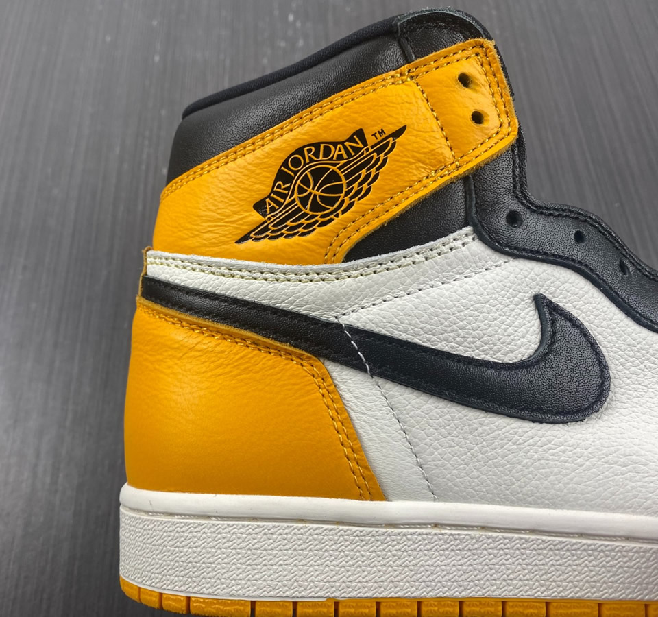 Air Jordan 1 Og High Yellow Toe 555088 711 11 - kickbulk.co