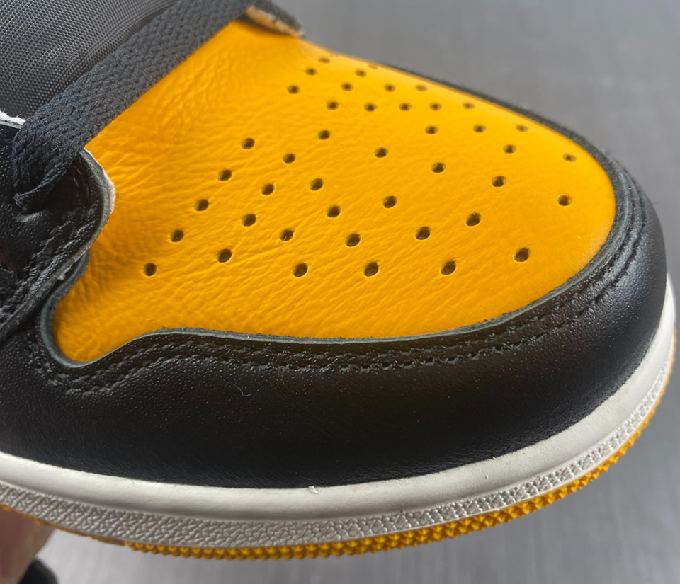 Air Jordan 1 Og High Yellow Toe 555088 711 12 - kickbulk.co