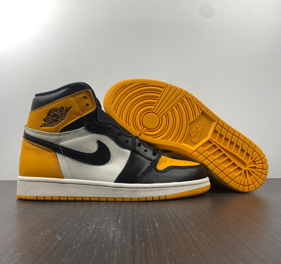 Air Jordan 1 Og High Yellow Toe 555088 711 3 - kickbulk.co