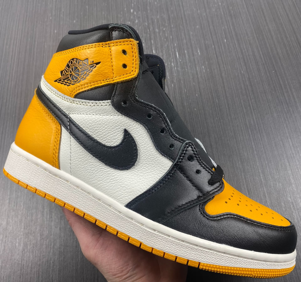 Air Jordan 1 Og High Yellow Toe 555088 711 4 - kickbulk.co