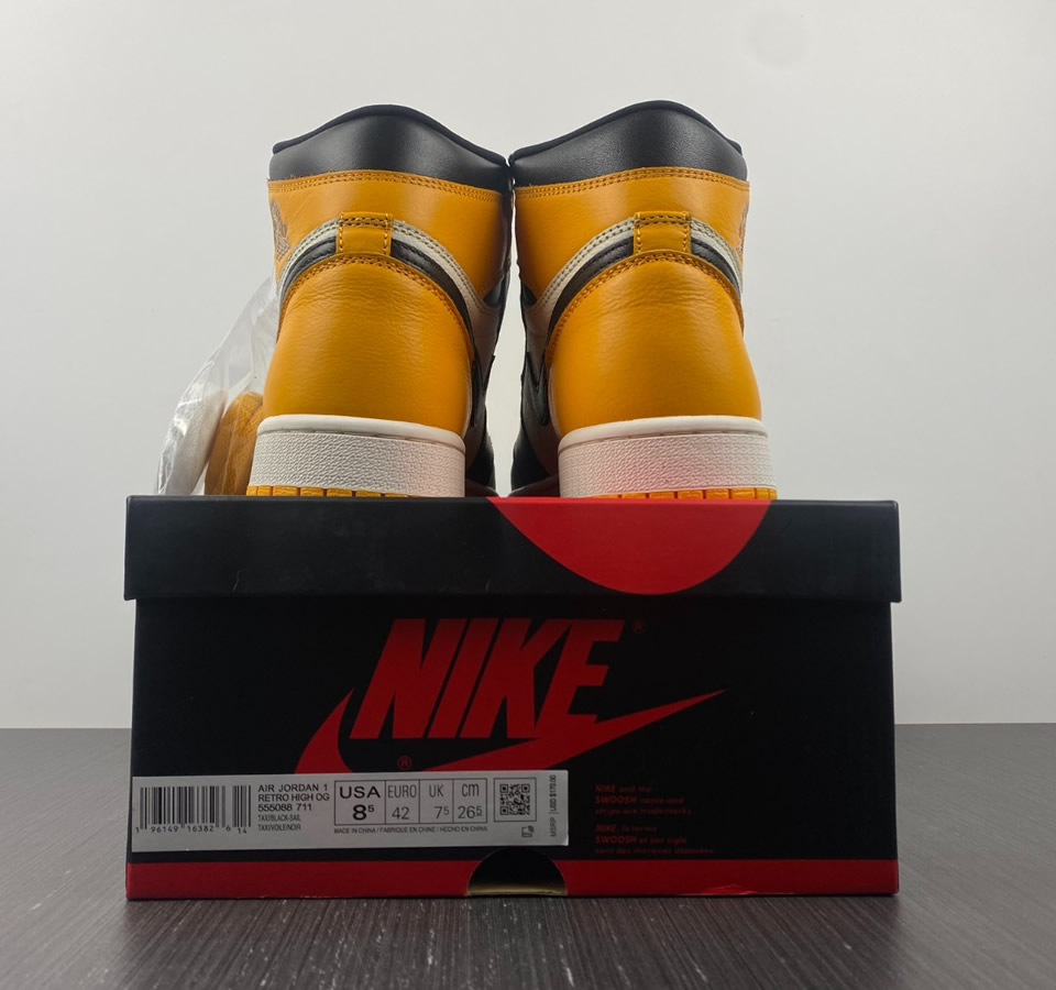 Air Jordan 1 Og High Yellow Toe 555088 711 9 - kickbulk.co