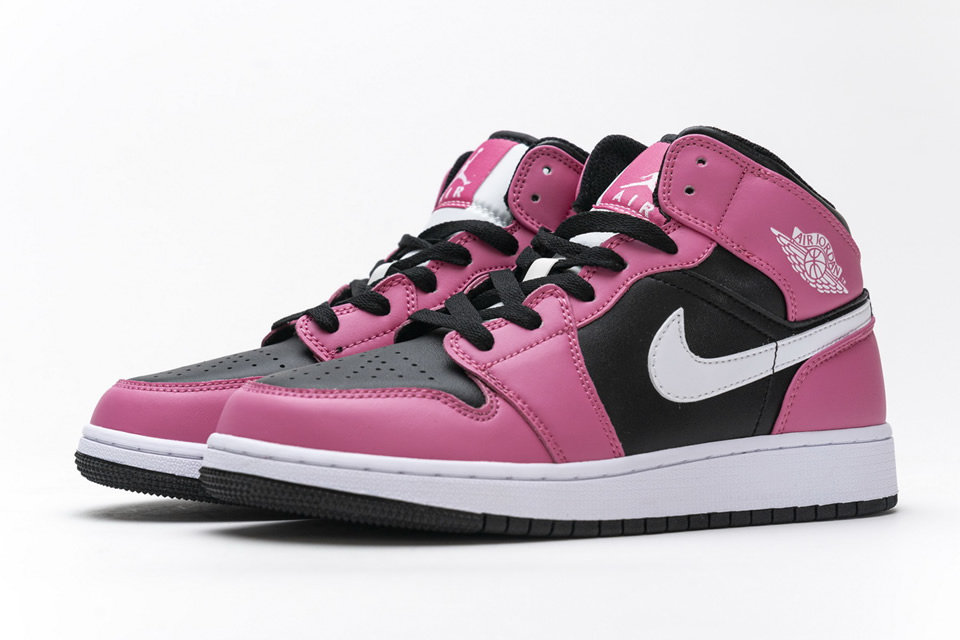 Nike Air Jordan 1 Mid Pinksicle 555112 002 6 - kickbulk.co