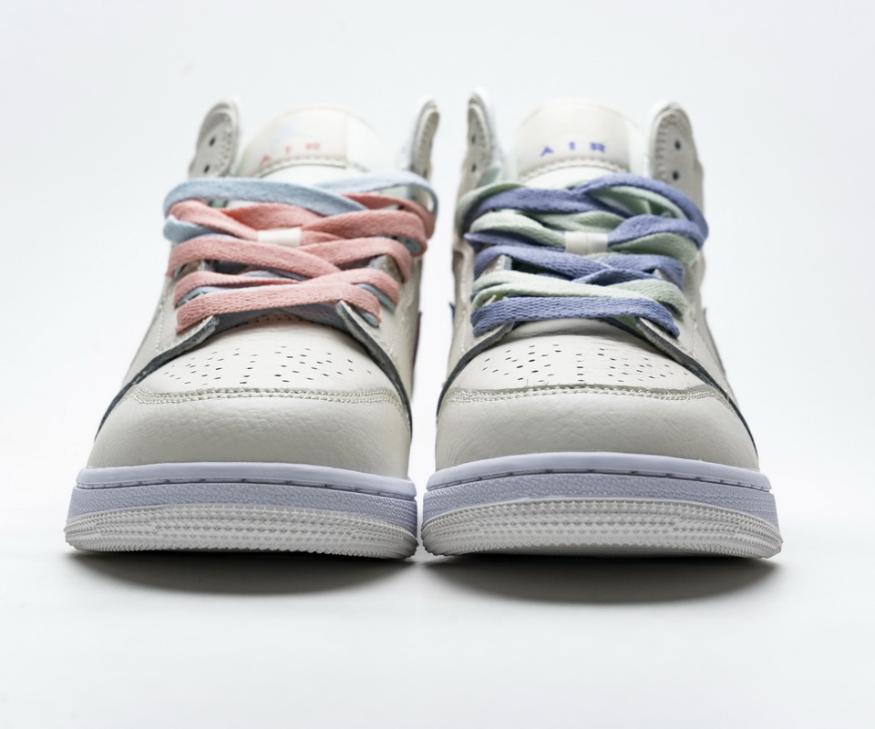Nike Air Jordan 1 Mid Gg Multi Color Swoosh 555112 035 5 - kickbulk.co