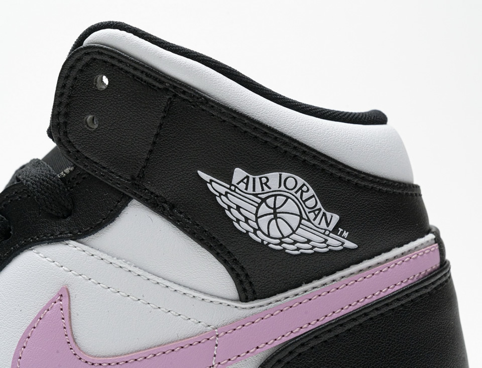 Nike Air Jordan 1 Mid Gs Arctic Pink 555112 103 15 - kickbulk.co