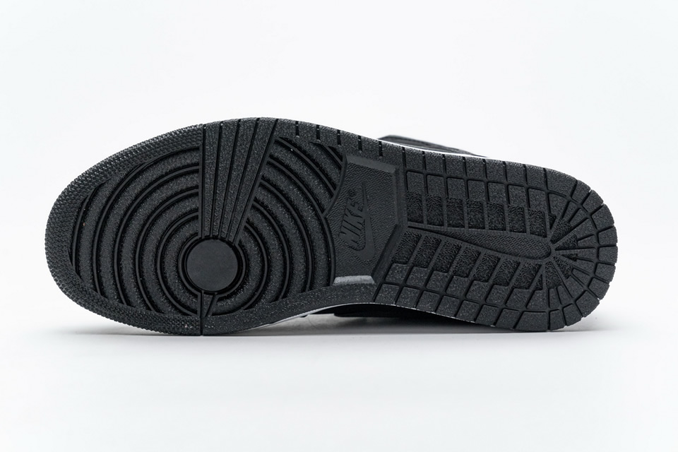 Nike Air Jordan 1 Mid Gs White Black Grey 852542 012 9 - kickbulk.co