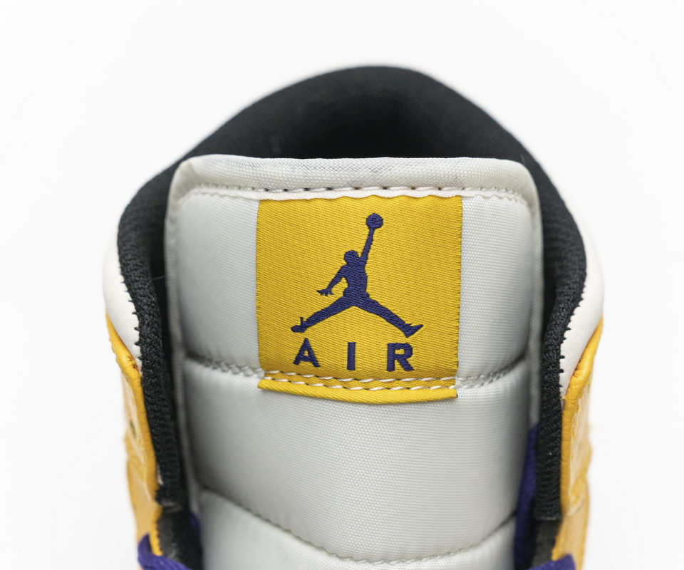 Nike Air Jordan 1 Mid Lakers 852542 700 12 - kickbulk.co
