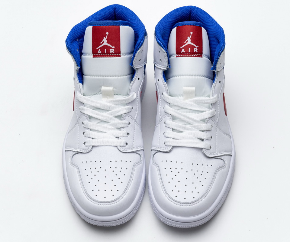 Nike Air Jordan 1 Mid Se White Blue Red Bq6472 164 2 - kickbulk.co
