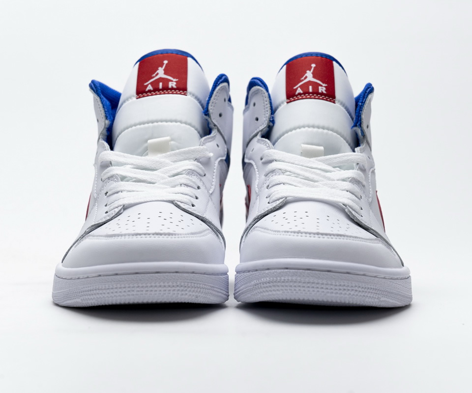 Nike Air Jordan 1 Mid Se White Blue Red Bq6472 164 6 - kickbulk.co