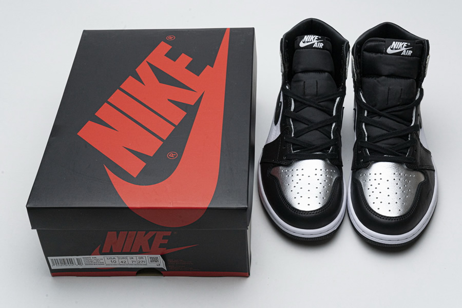 Nike Air Jordan 1 High Og Metallic Silver Cd0461 001 20 - kickbulk.co