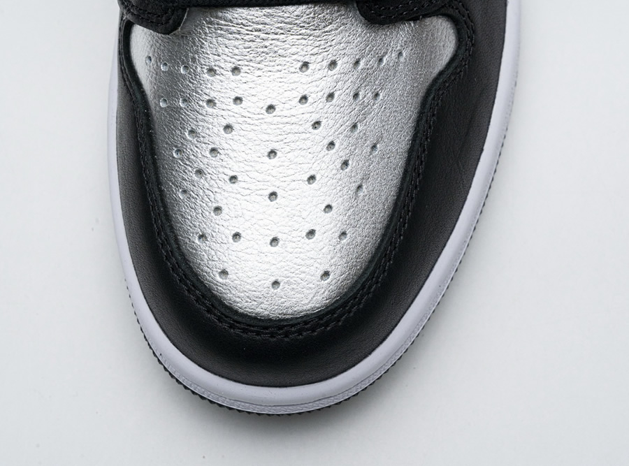 Nike Air Jordan 1 High Og Metallic Silver Cd0461 001 9 - kickbulk.co