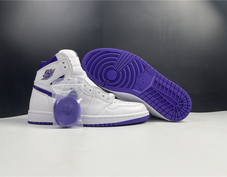 Nike Air Jordan 1 High Og Wmns Court Purple Cd0461 151 19 - kickbulk.co