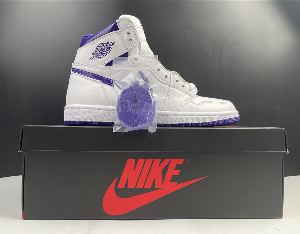 Nike Air Jordan 1 High Og Wmns Court Purple Cd0461 151 20 - kickbulk.co
