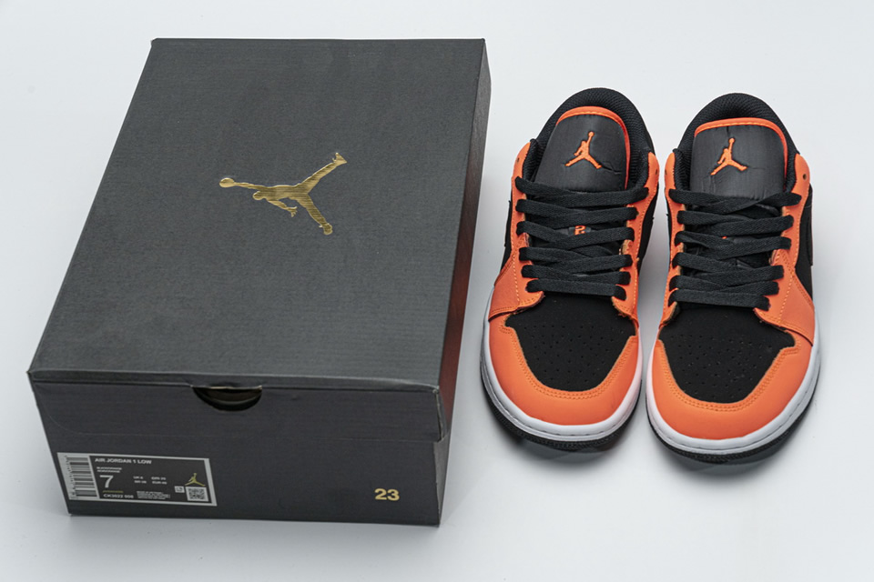 Nike Air Jordan 1 Low Black Orange Ck3022 008 4 - kickbulk.co
