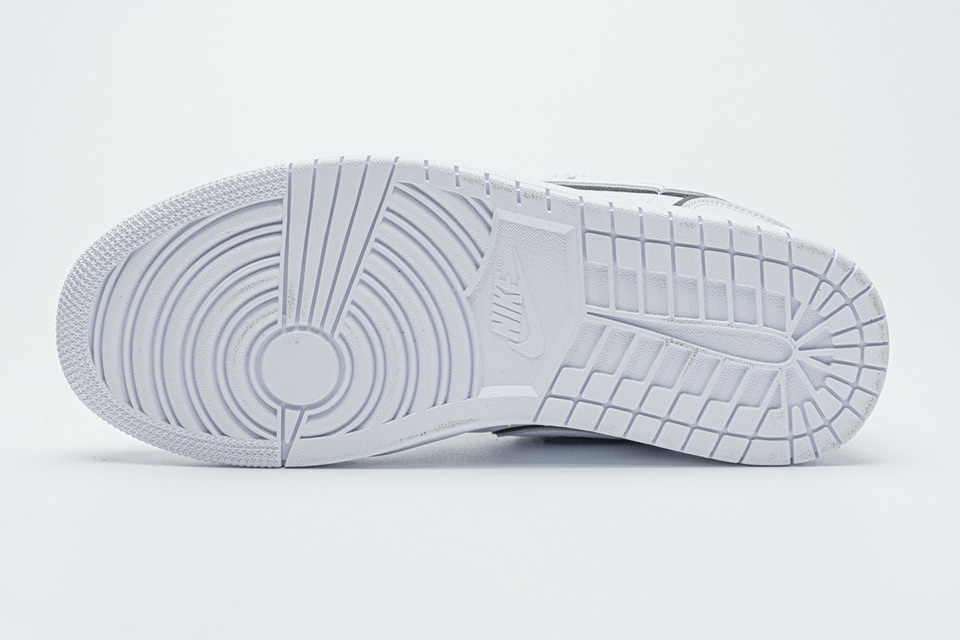Nike Air Jordan 1 Mid Iridescent Reflective White Ck6587 100 9 - kickbulk.co