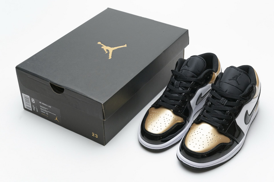 Nike Air Jordan 1 Low Gold Toe Cq9447 700 4 - kickbulk.co