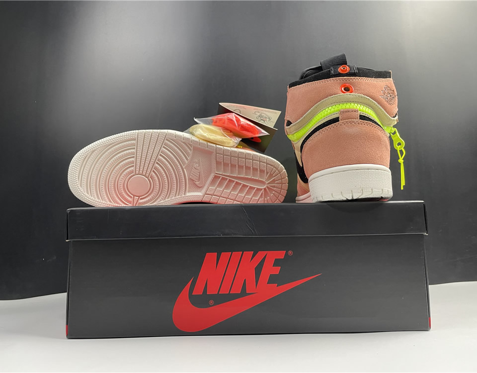 Nike Air Jordan 1 High Switch Pink Volt Cw6576 800 22 - kickbulk.co