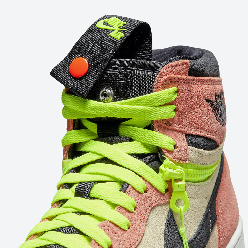 Nike Air Jordan 1 High Switch Pink Volt Cw6576 800 7 - kickbulk.co