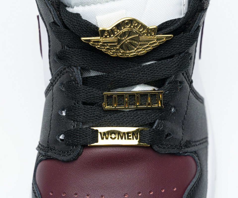 Nike Air Jordan 1 Mid Marron Black Gold Cz4385 016 11 - kickbulk.co