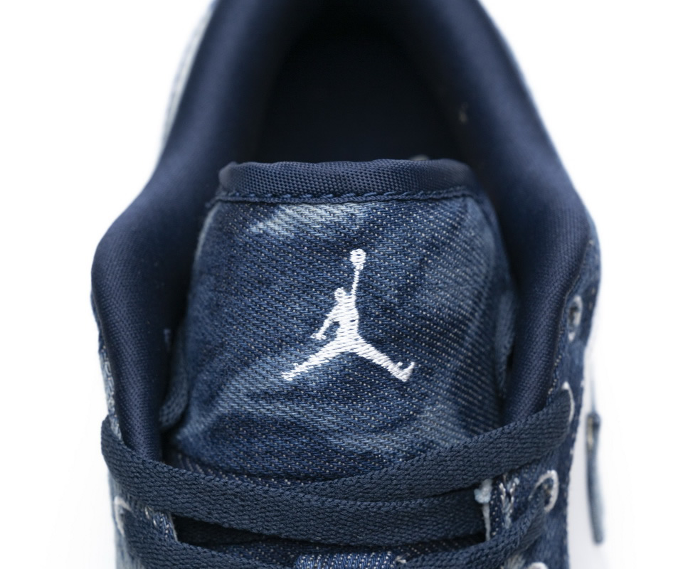Nike Air Jordan 1 Low Washed Denim CZ8455 100 10