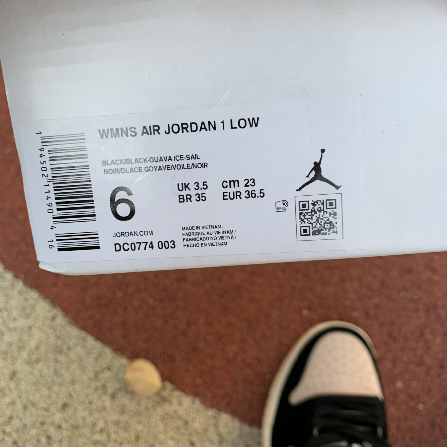 Nike Jordan 1 Low Black Guava Ice Women Dc0774 003 17 - kickbulk.co