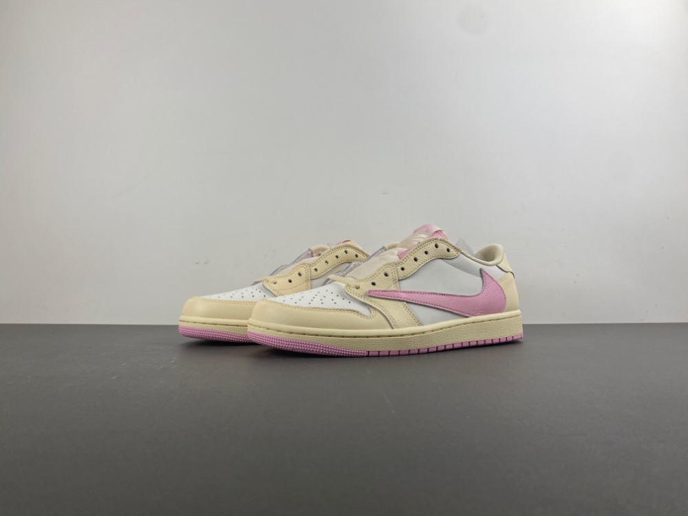 Travis Scott Jordan 1 Retro Low Og Muslin Pink Iq7604 100 5 - kickbulk.co