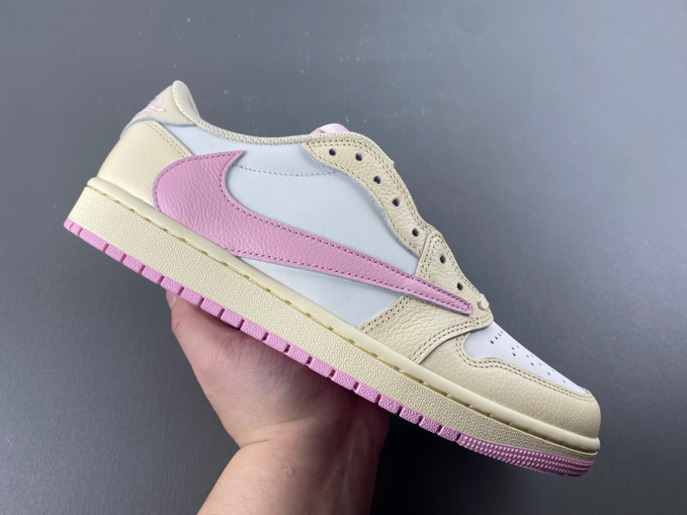 Travis Scott Jordan 1 Retro Low Og Muslin Pink Iq7604 100 7 - kickbulk.co