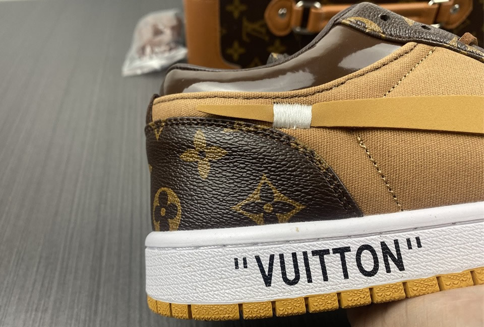 Jordan 1 Low X Louis Vuitton Custom – Theurbancaveshop