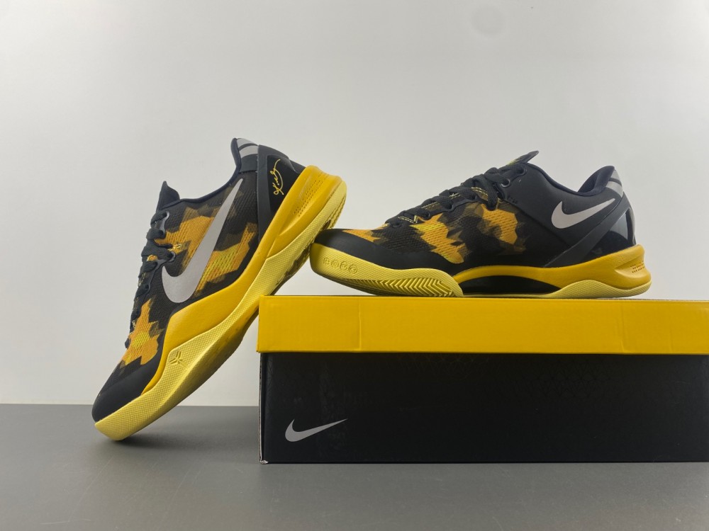 Nike Kobe 8 Xdr Black Yellow 555286 077 7 - kickbulk.co