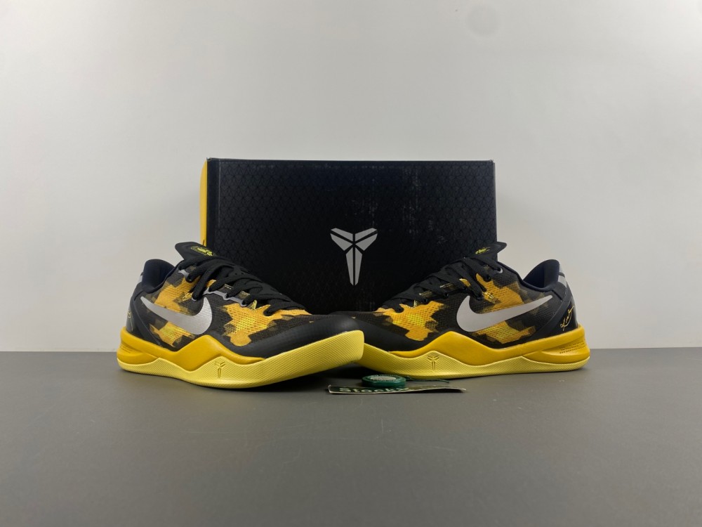 Nike Kobe 8 Xdr Black Yellow 555286 077 8 - kickbulk.co