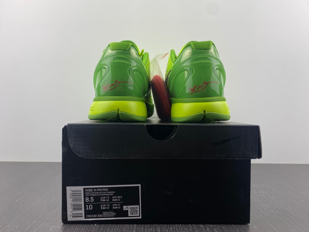 Nike Zoom Kobe 6 Protro Grinch Cw2190 300 15 - kickbulk.co