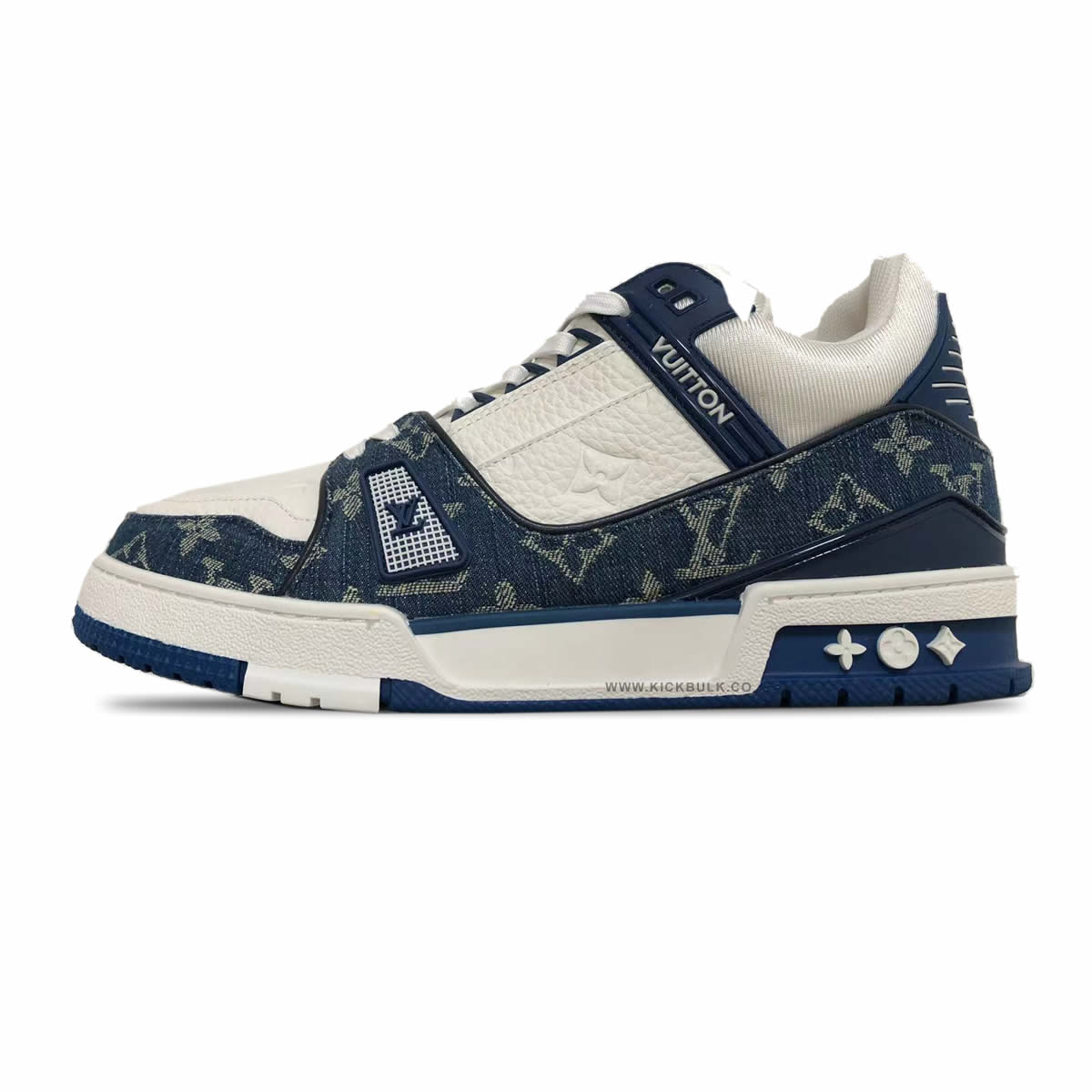 Louis Vuitton Lv Trainer Sneaker White Blue Bm0159 1 - kickbulk.co