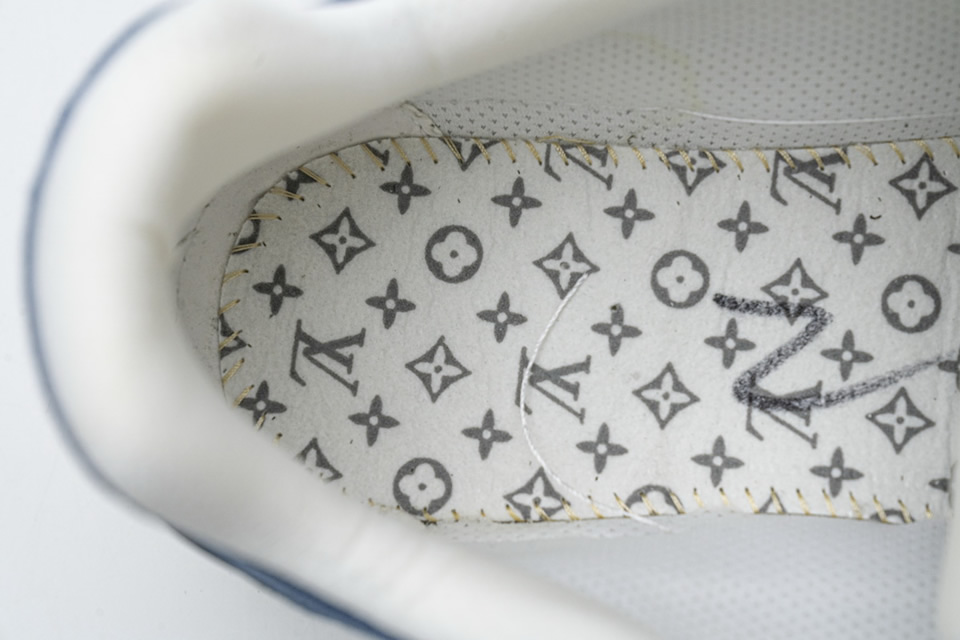 Louis Vuitton Blue Denim Trainer Sneaker 19 - kickbulk.co