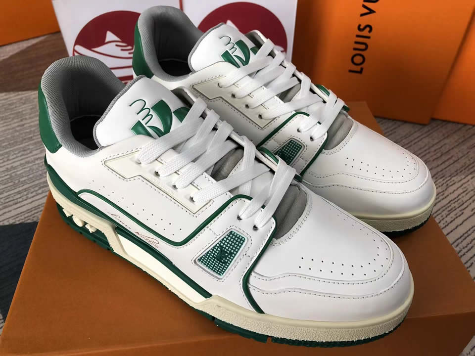 Buy Louis Vuitton LOUISVUITTON × NIGO Size: 8 21AW LV Trainer Line × NIGO  Duck Print Low Cut Sneakers from Japan - Buy authentic Plus exclusive items  from Japan