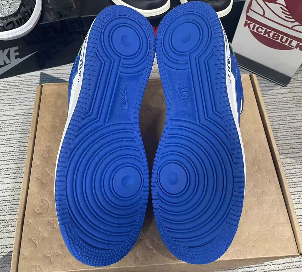 Louis Vuitton Nike's Budget-Friendly React Live Appears in "Barely Volt" Trainer Sneaker Blue White Lk0228 11 - www.kickbulk.co