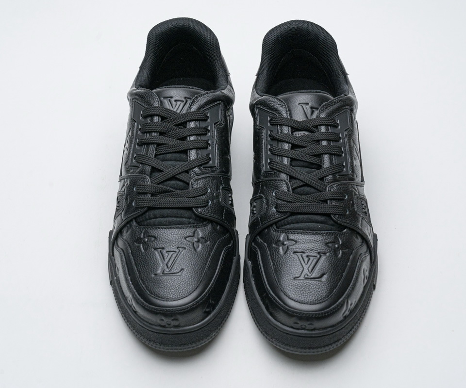 Louis Vuitton 20ss Trainer Black Sneaker 2 - kickbulk.co