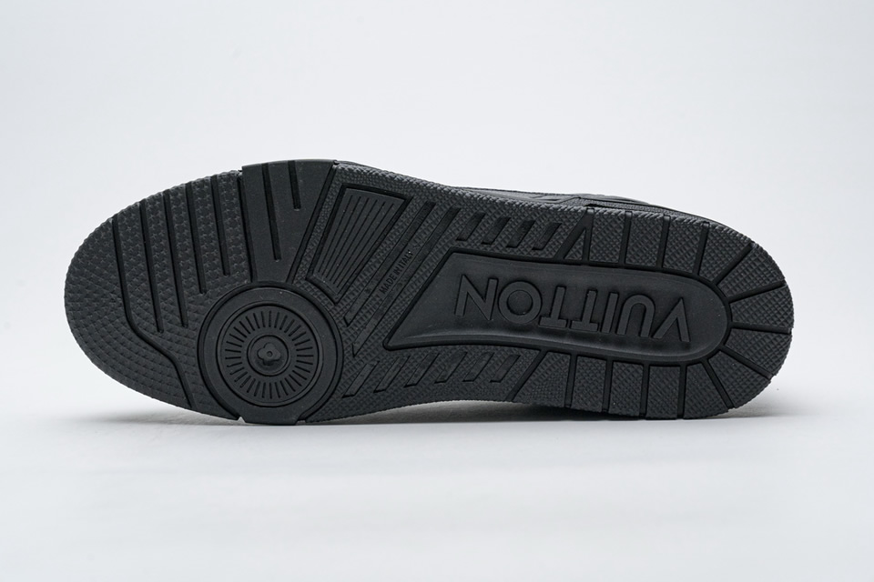 Louis Vuitton 20ss Trainer Black Sneaker 9 - kickbulk.co