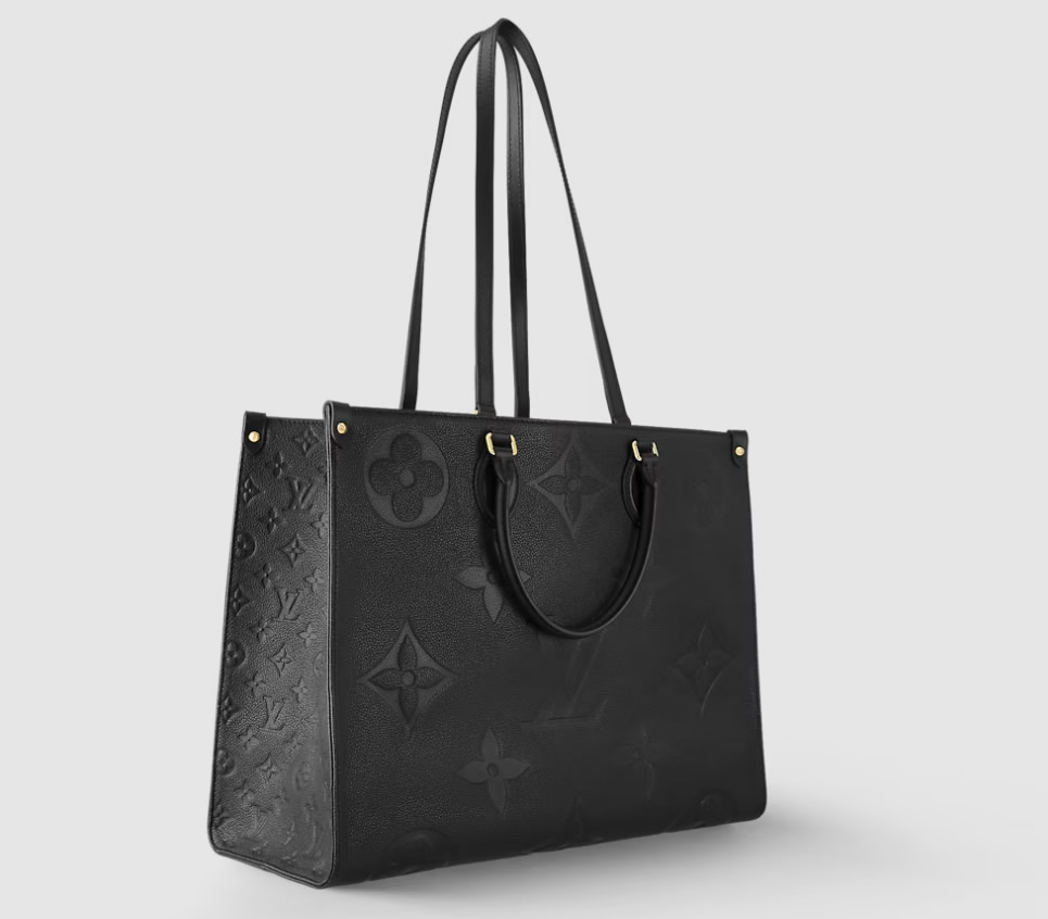 Louis Vuitton Monogram Empreinte Balck Leather Handbag 3 - kickbulk.co