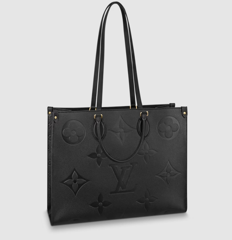 Louis Vuitton Monogram Empreinte Balck Leather Handbag 4 - kickbulk.co