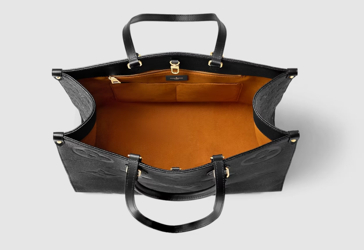 Louis Vuitton Monogram Empreinte Balck Leather Handbag 5 - kickbulk.co
